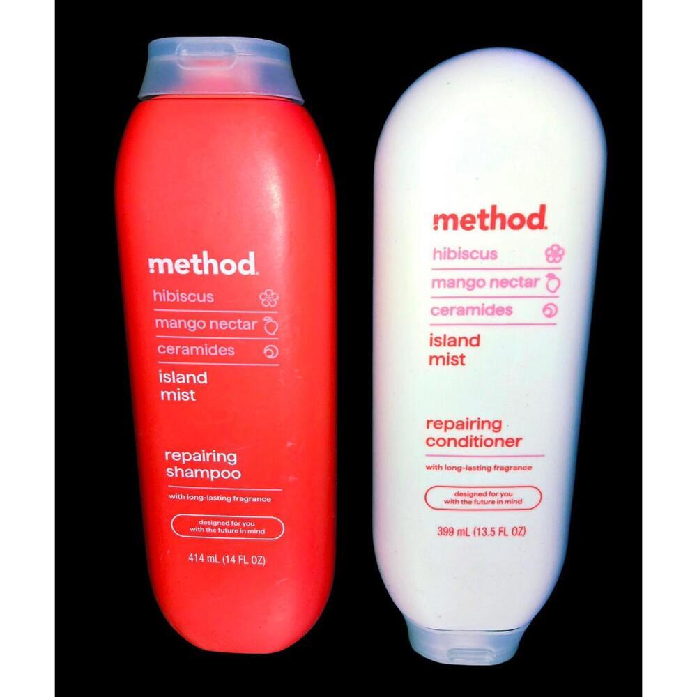 METHOD Repairing Shampoo & Conditioner Set "Island Mist" 14FL OZ Each NWT